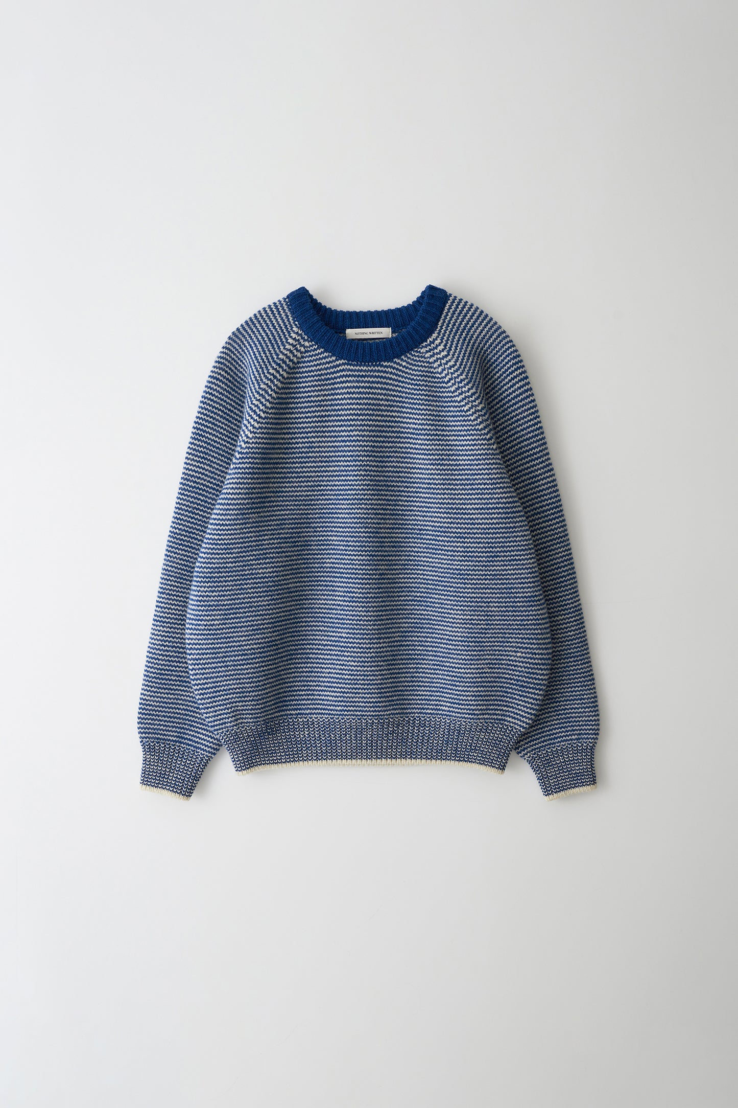 Merry Stripe Knit Sweater, Blue