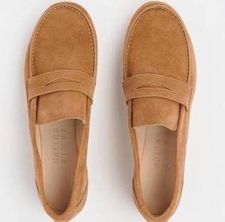 Penny Loafer Clover Suede
