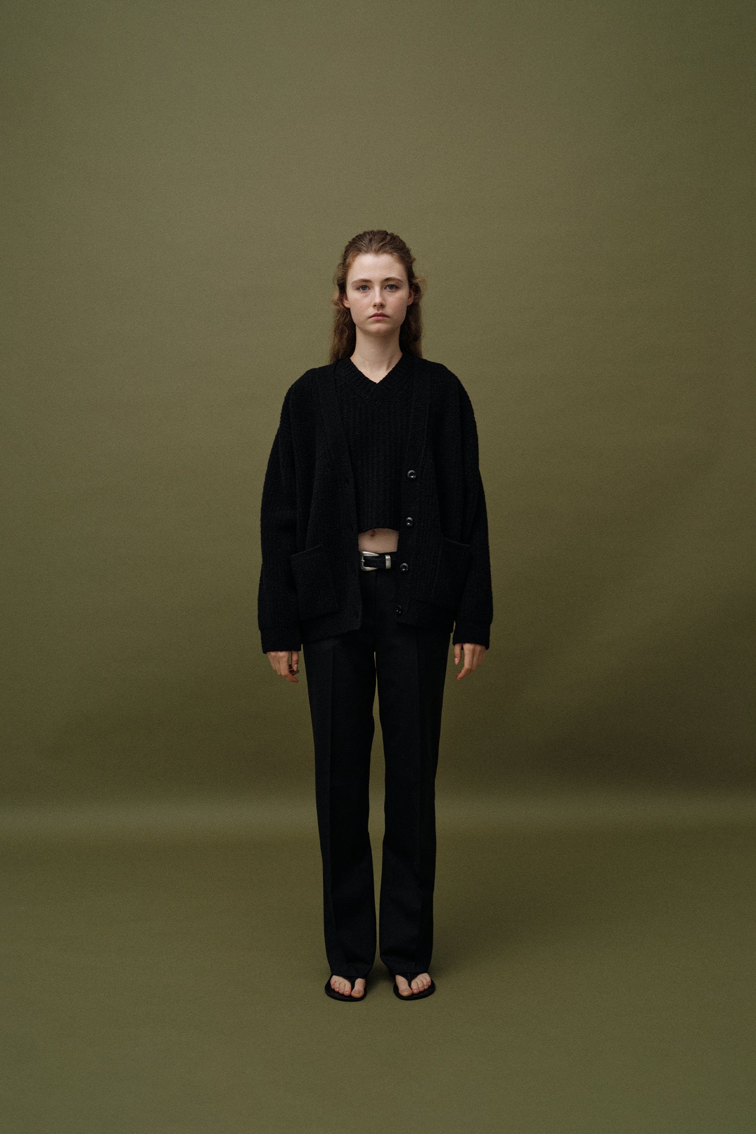 Garine Wool Cardigan Sweater
