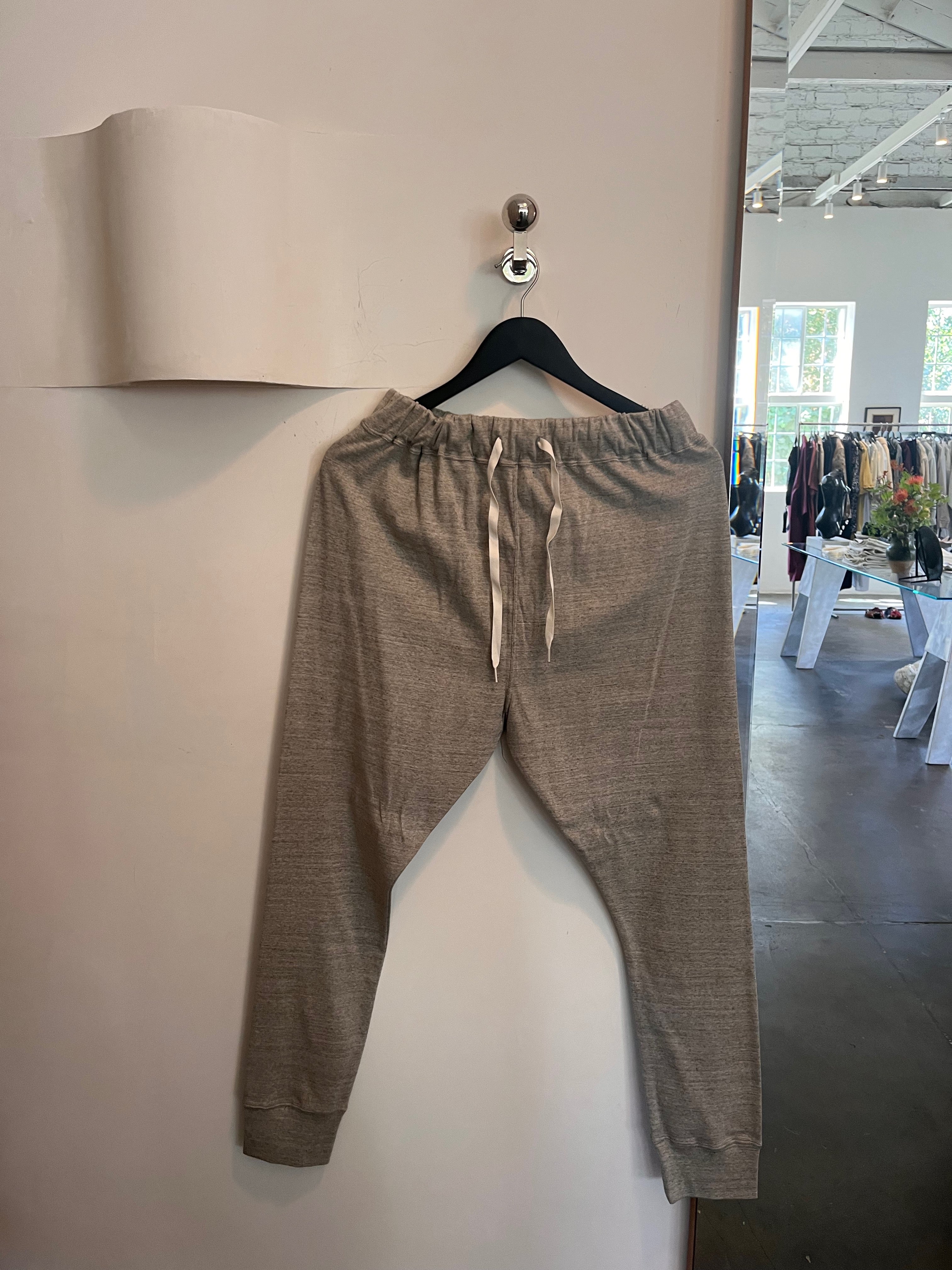 Rib Cotton Pants