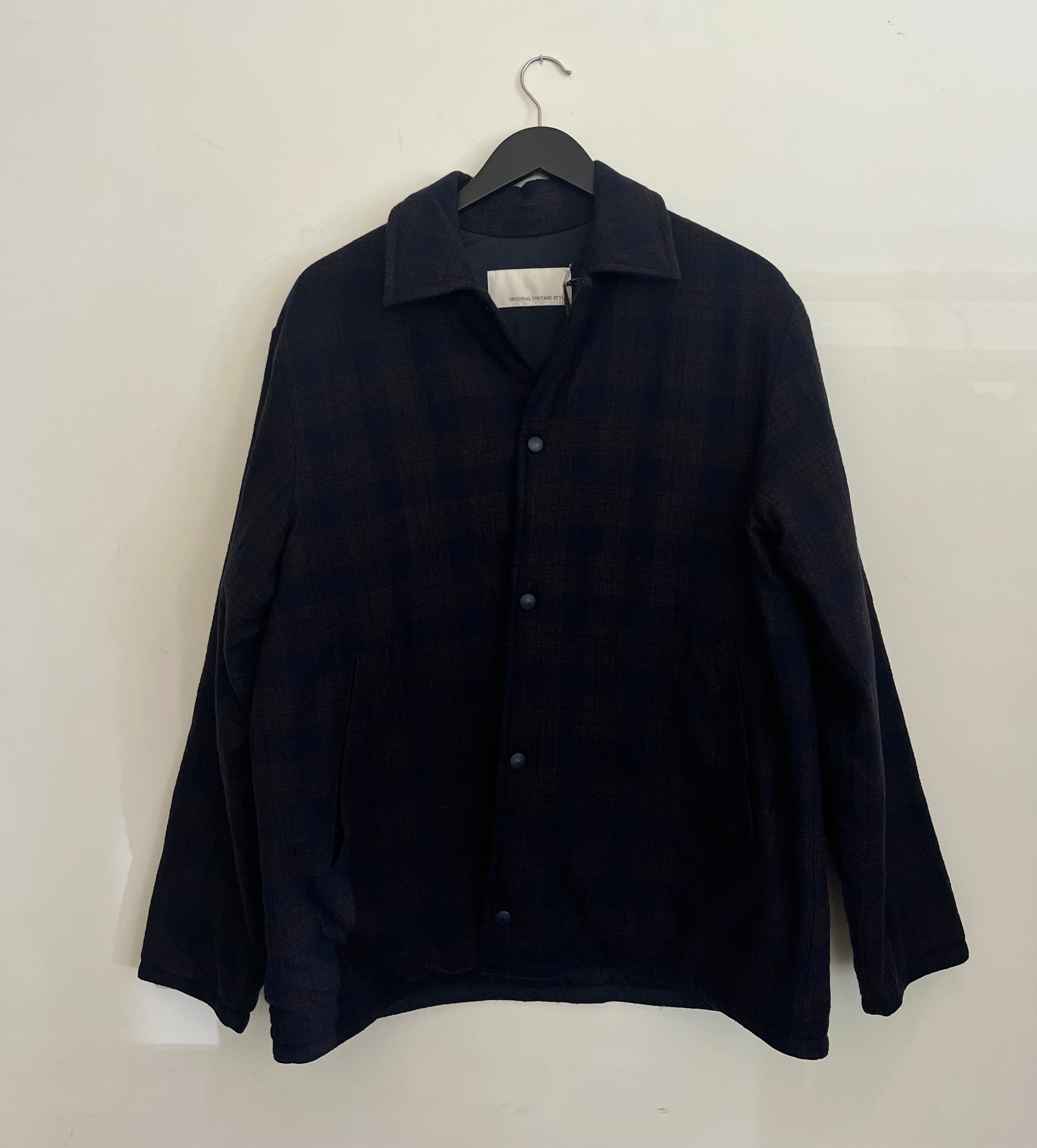 Wool and Nylon Overshirt