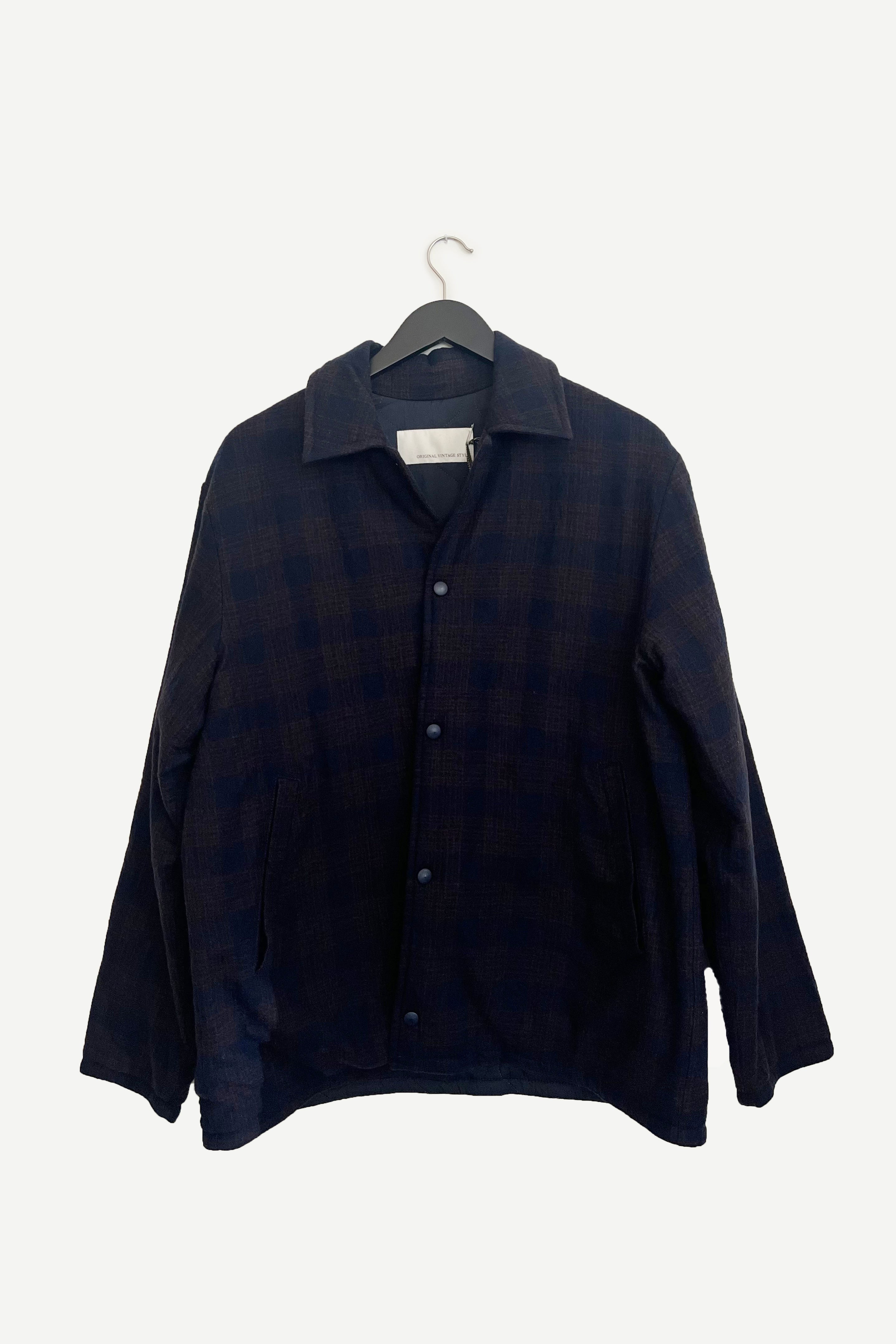 Wool and Nylon Overshirt