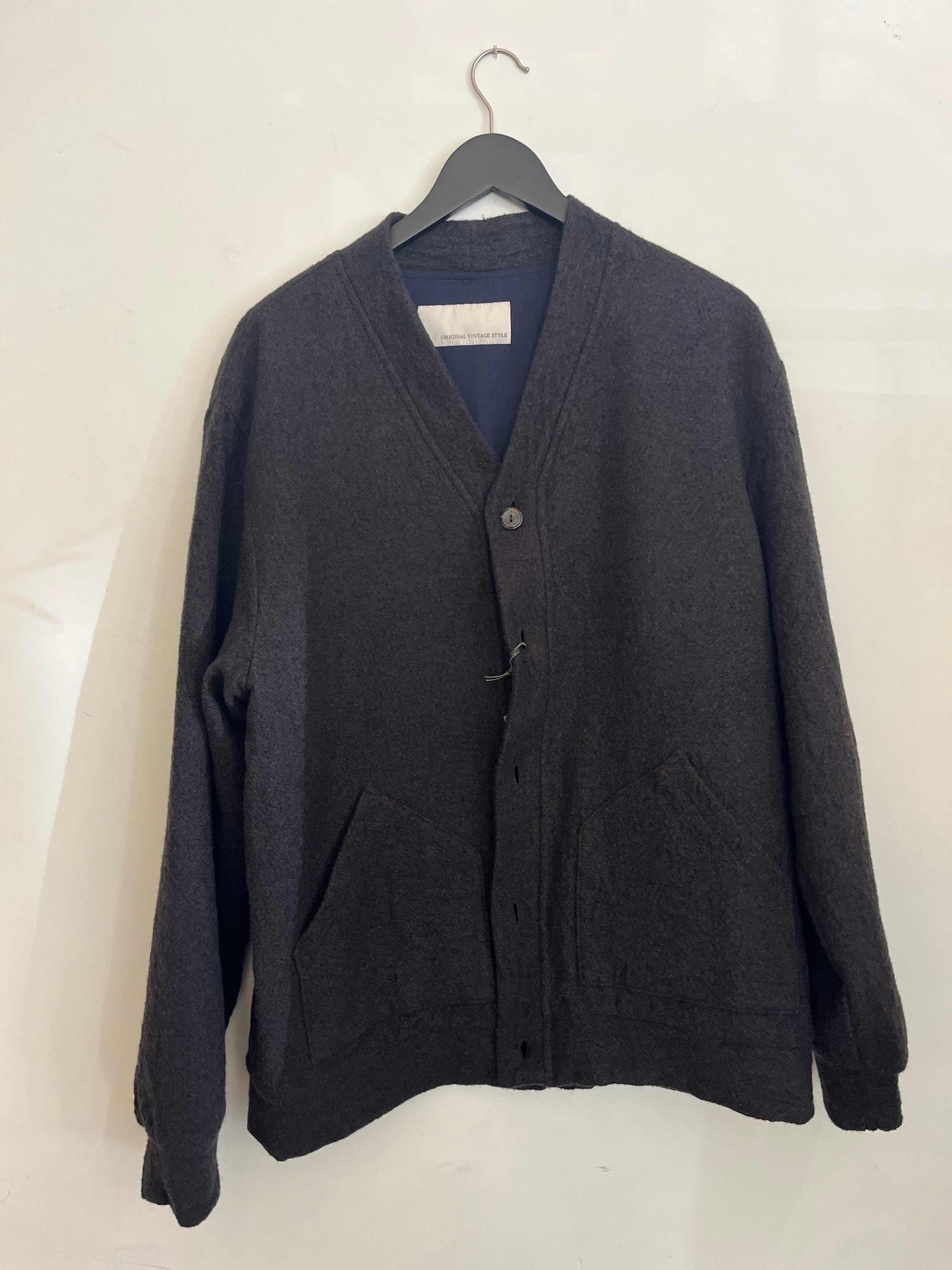 Wool Cardigan Sweater