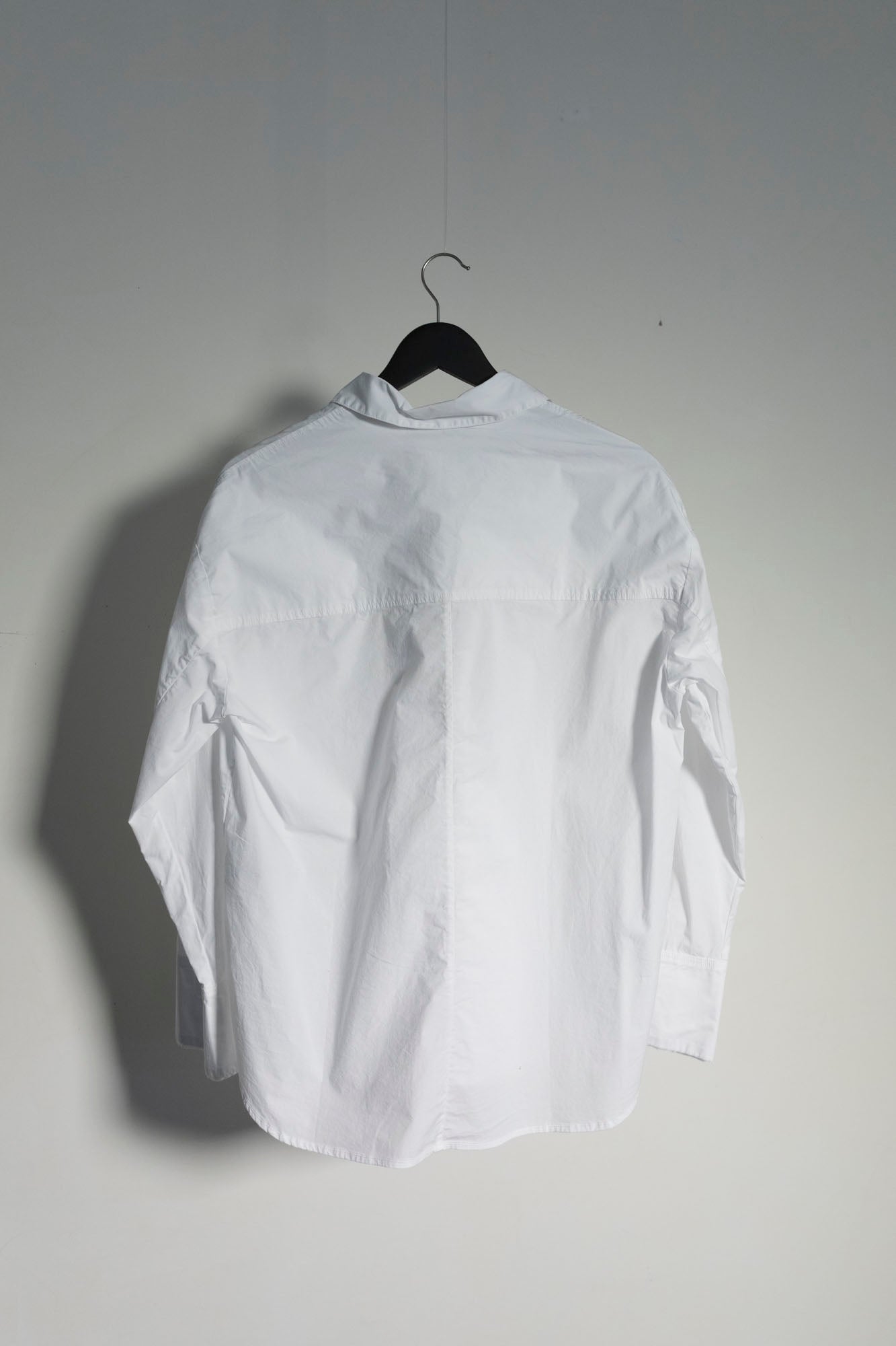 Cotton Stretch Boyfriend Shirt