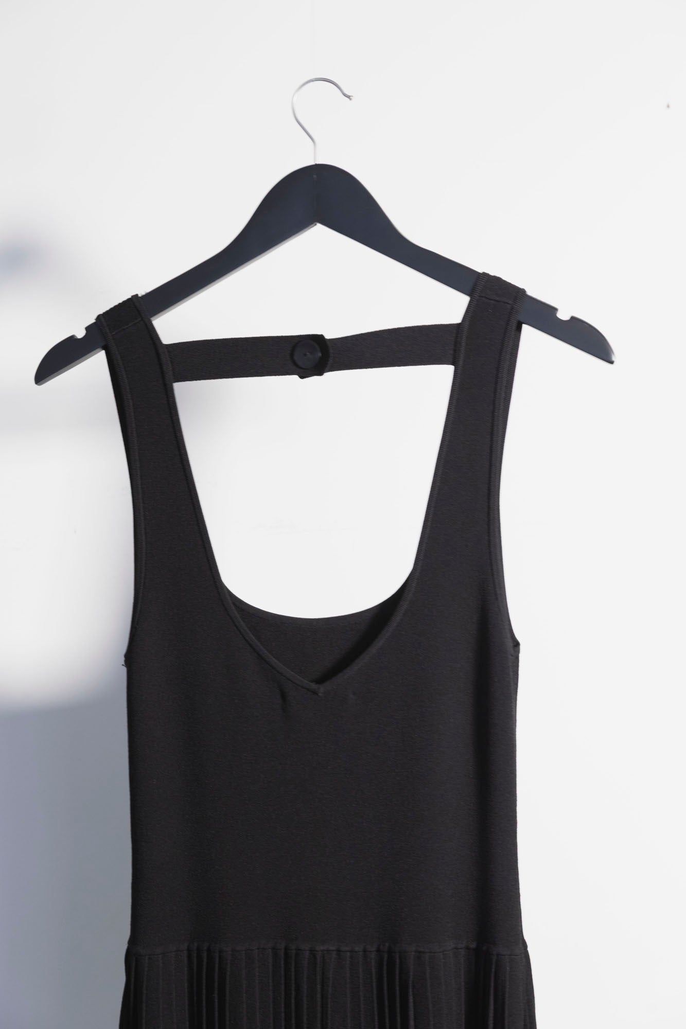 Pleated Halter Dress