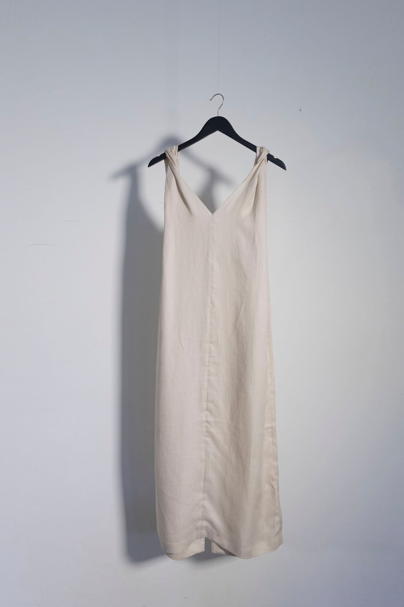 Knotted Shoulder Maxi Dress