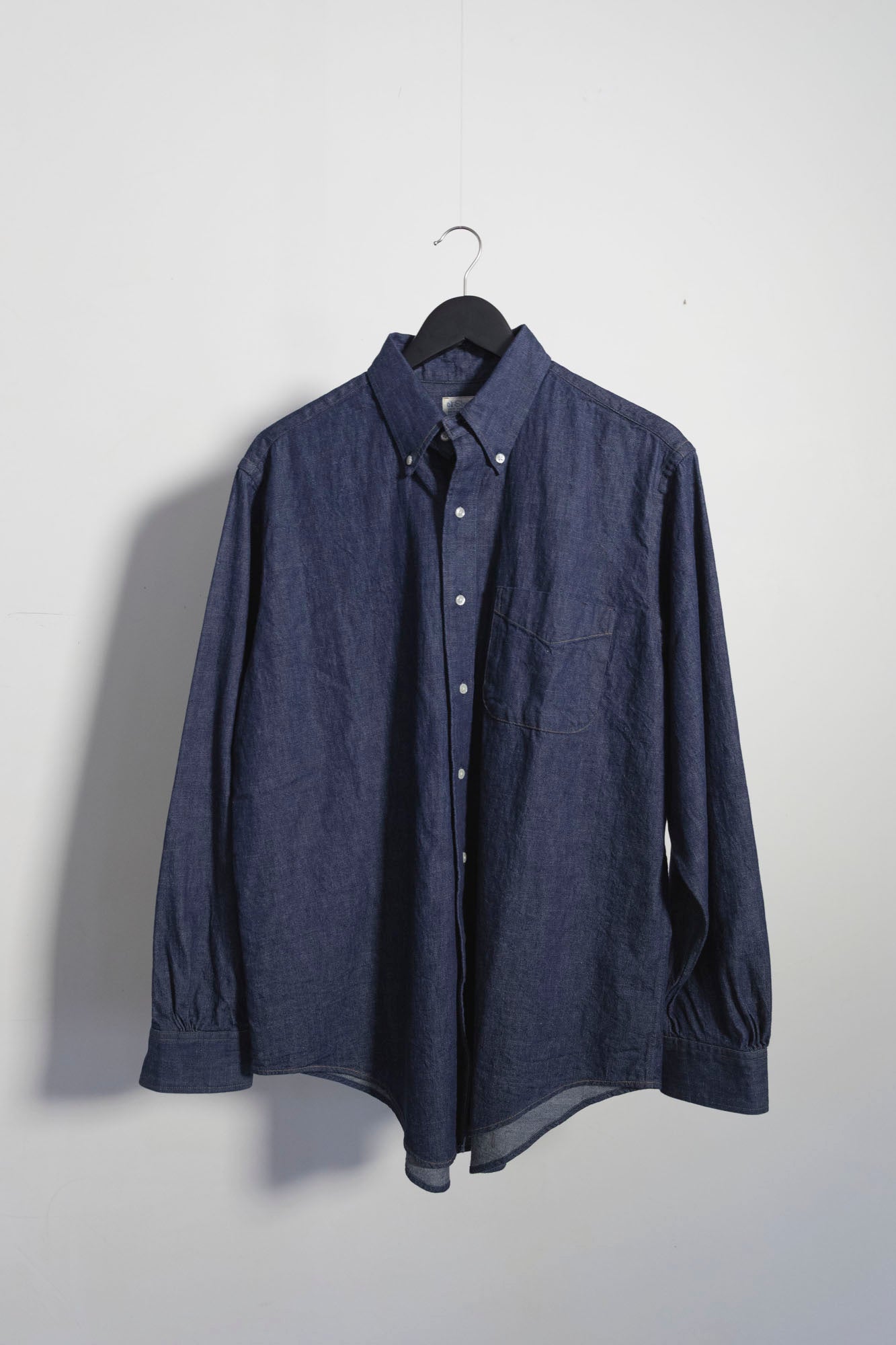 Standard Button Down Denim Shirt