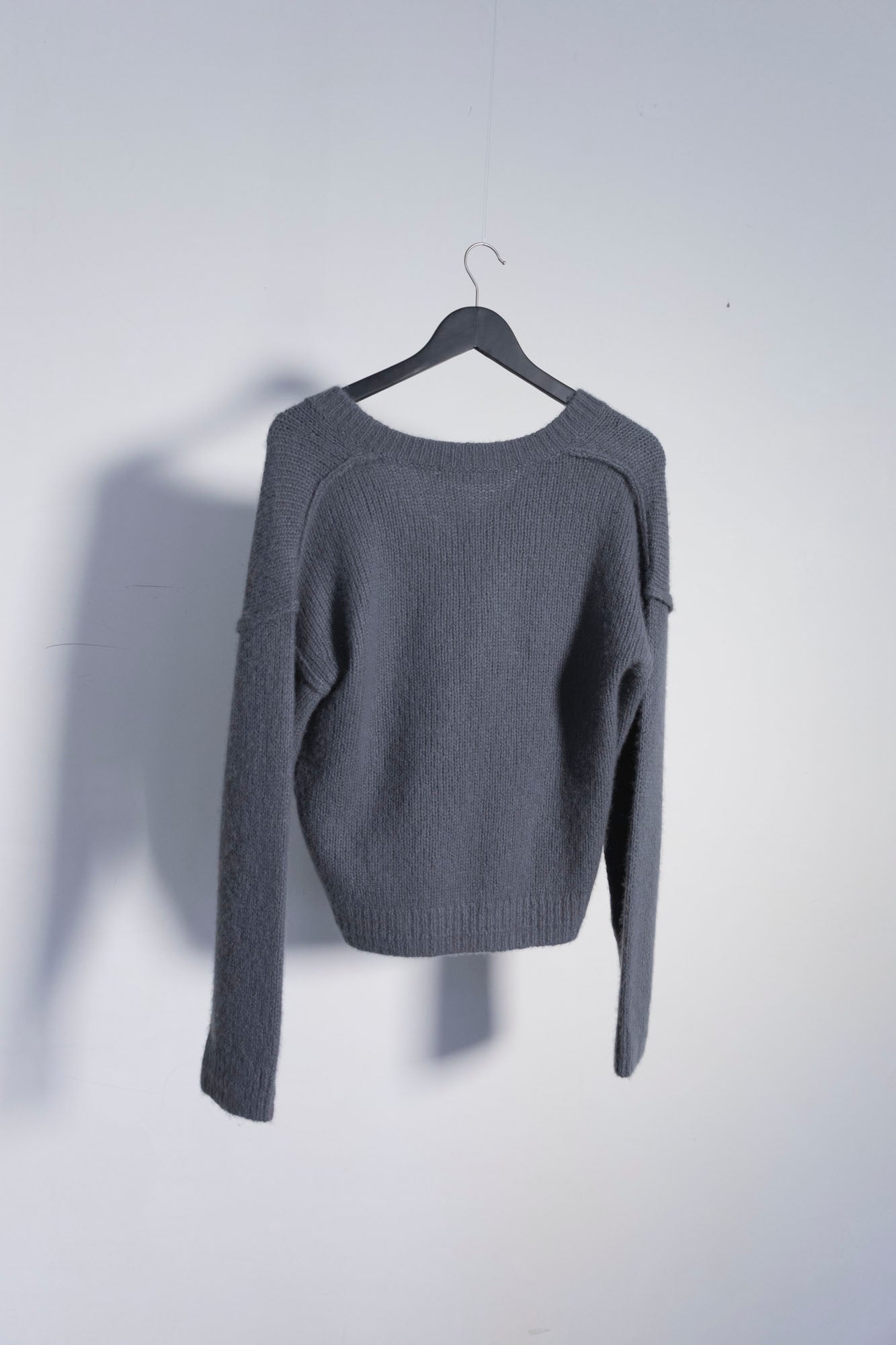 Cape V-Neck Cashmere Sweater