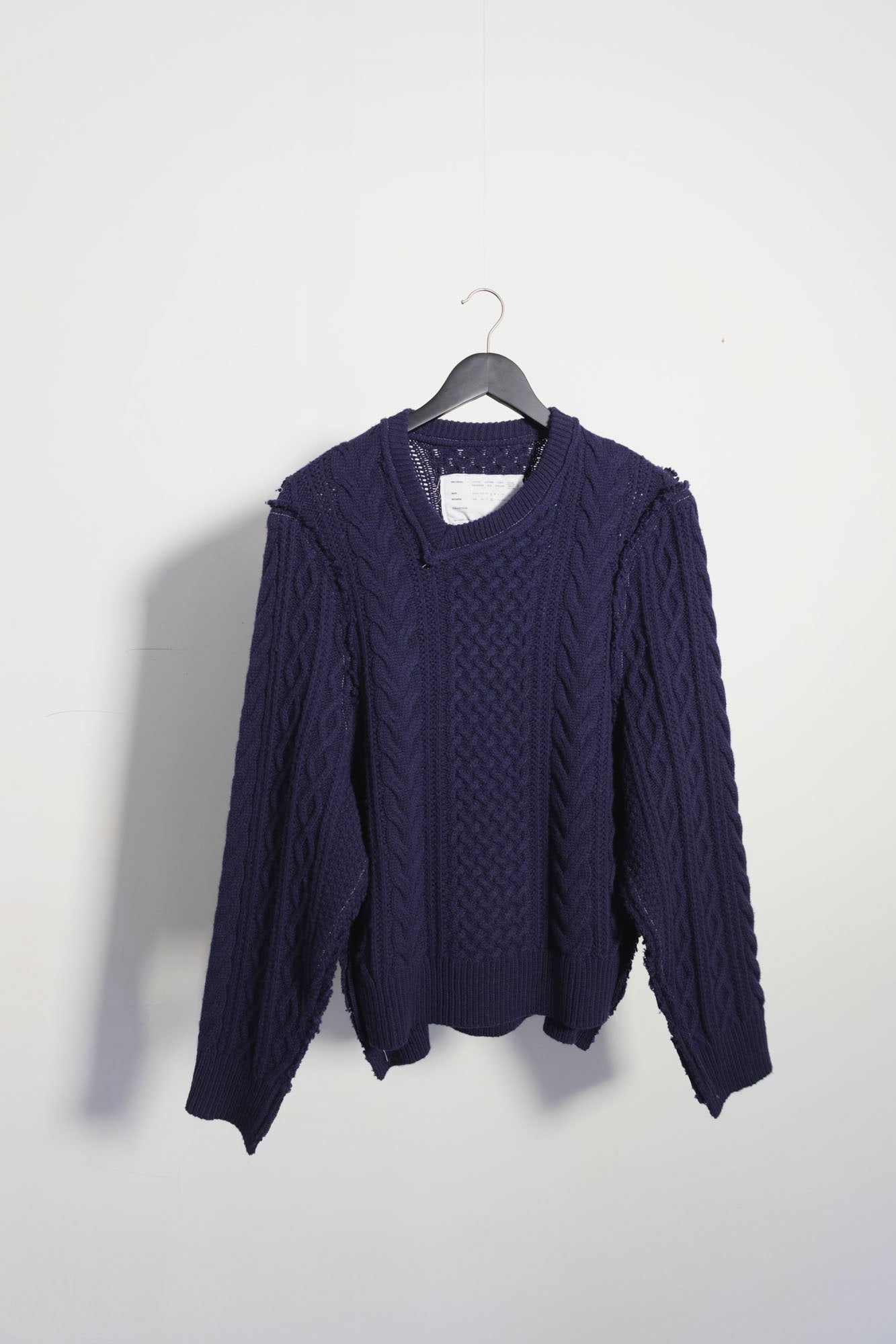 Frankenstein Cable Knit Sweater