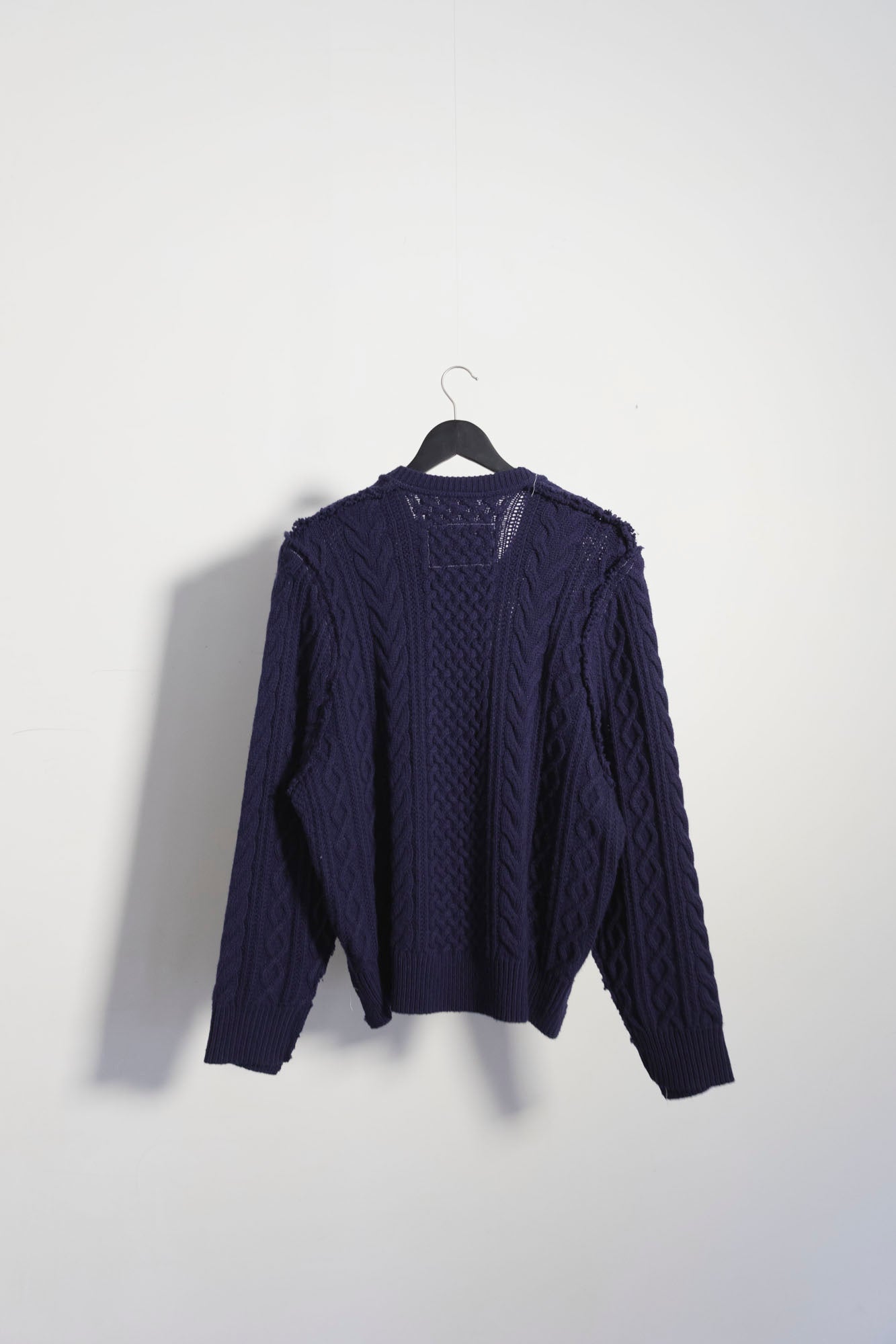 Frankenstein Cable Knit Sweater