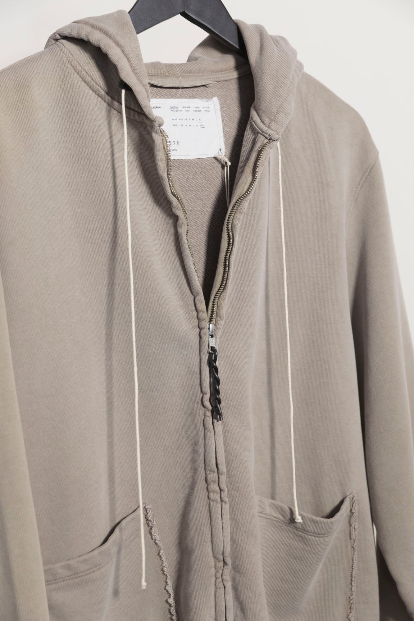 Fitted Zip Hoodie