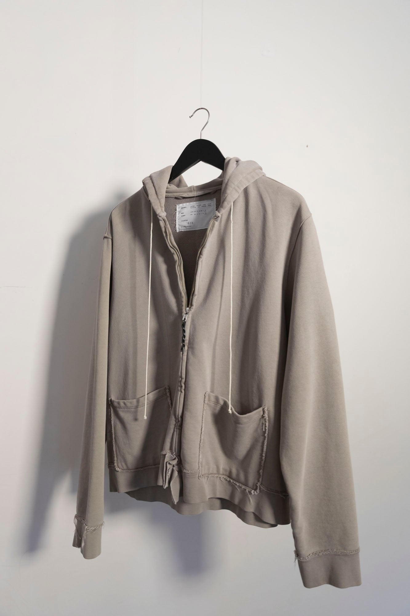 Fitted Zip Hoodie