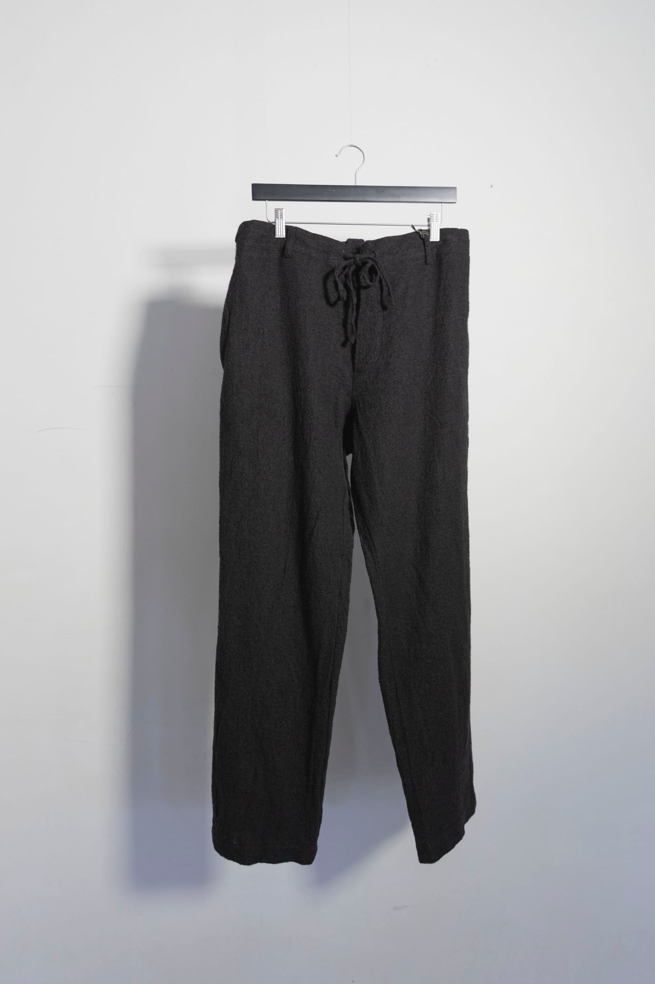 Drawstring Wool Pants
