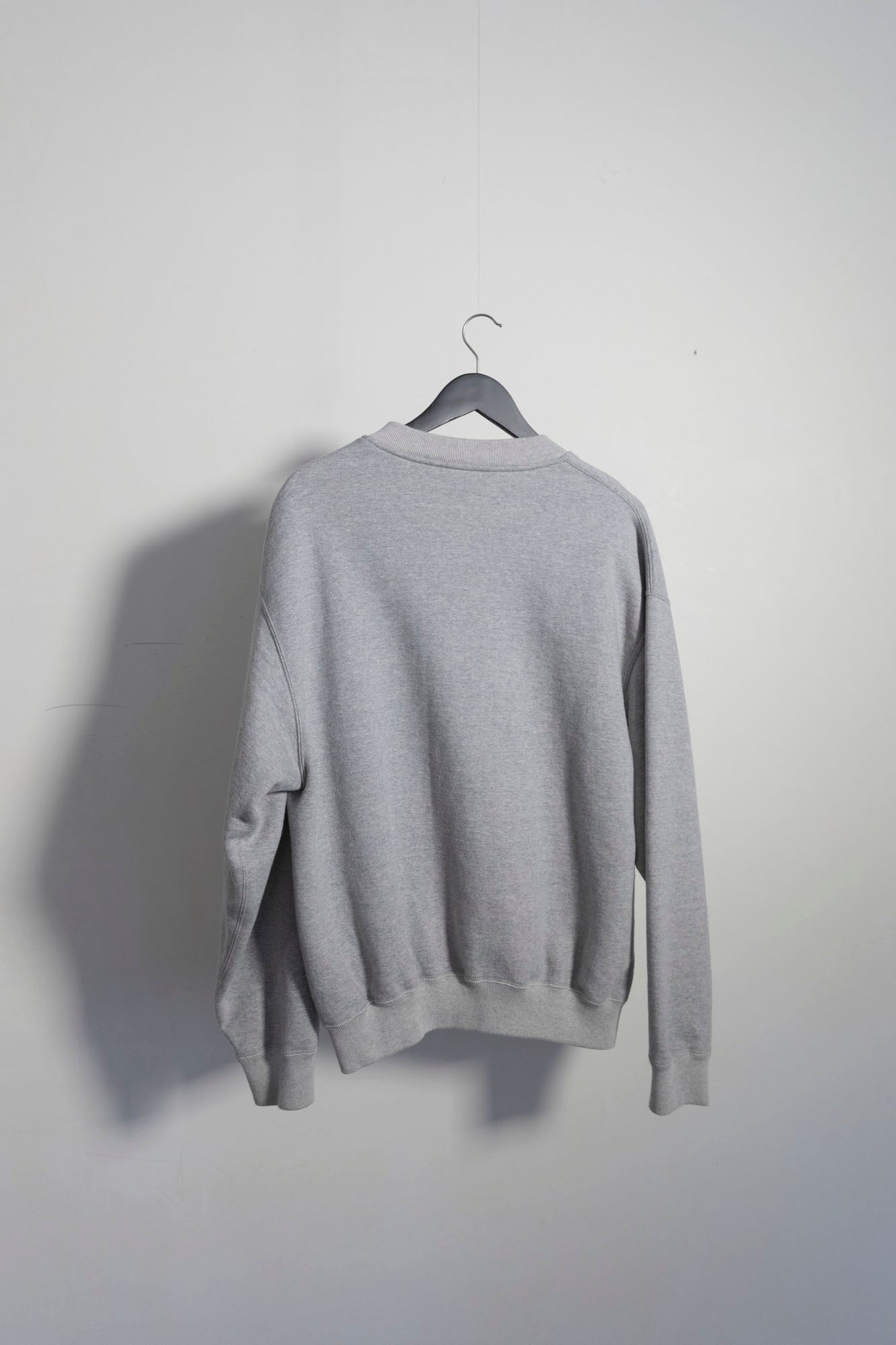Front Zip Densely Knit Sweatshirt