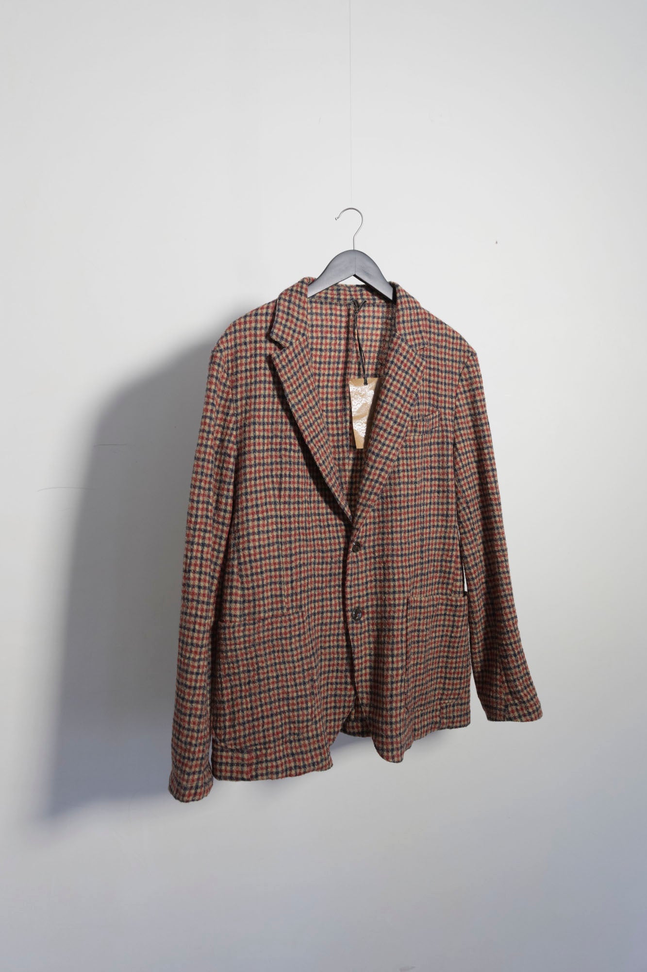 Single-Breasted Wool Jacket