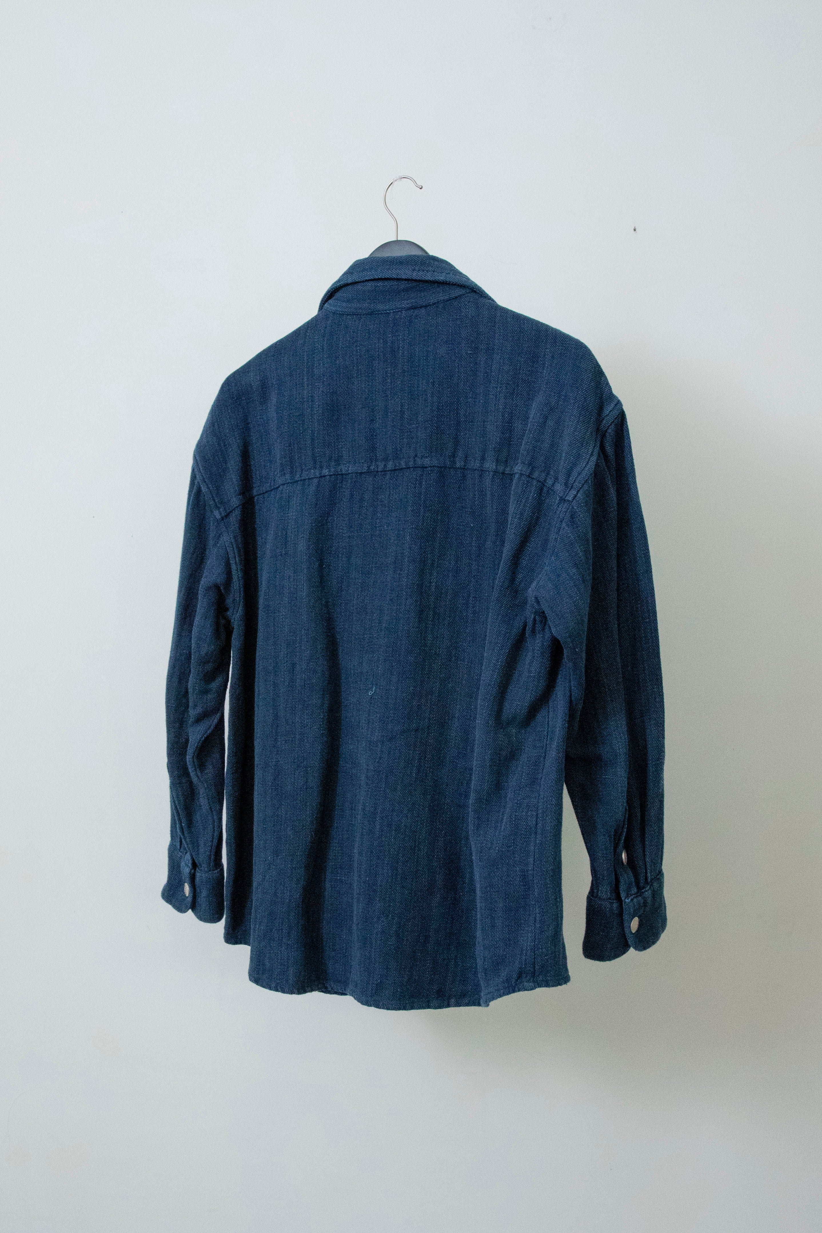 Embroidered Shirt Jacket