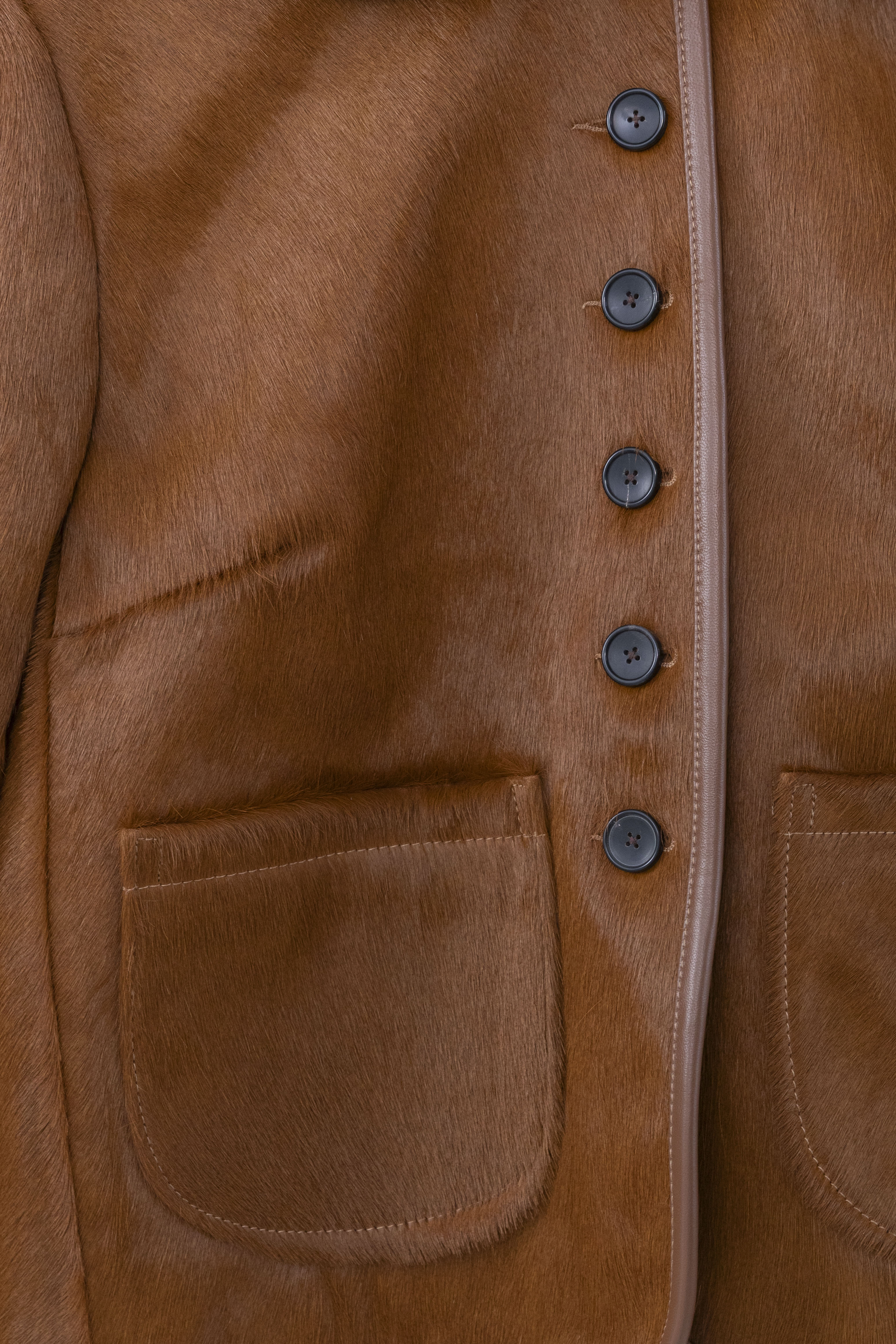 Hair On Hide Leather Ada Jacket
