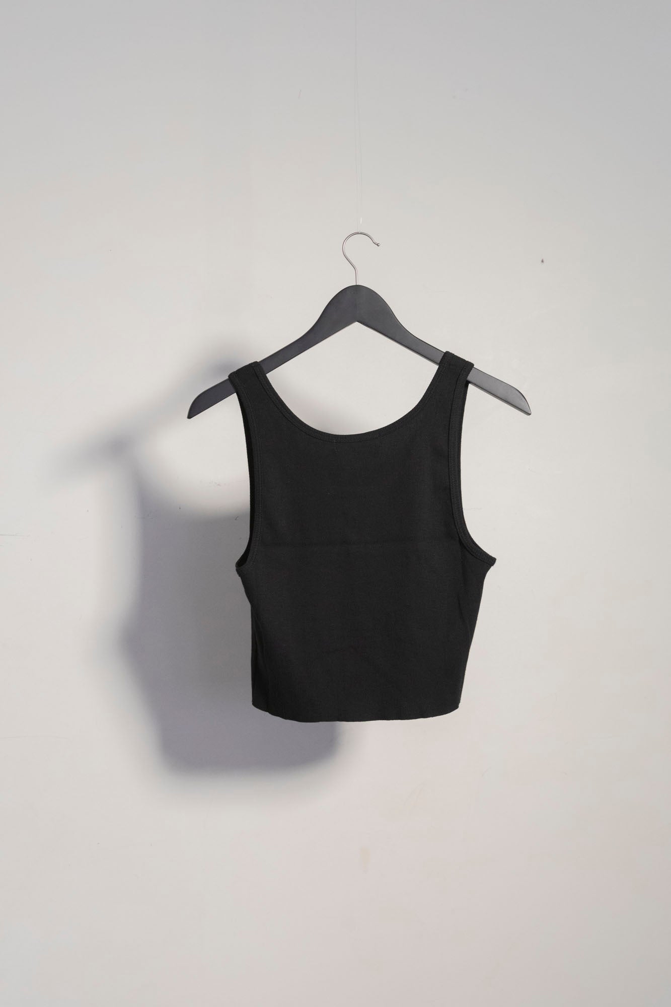 Cropped Scoop Neck Tank