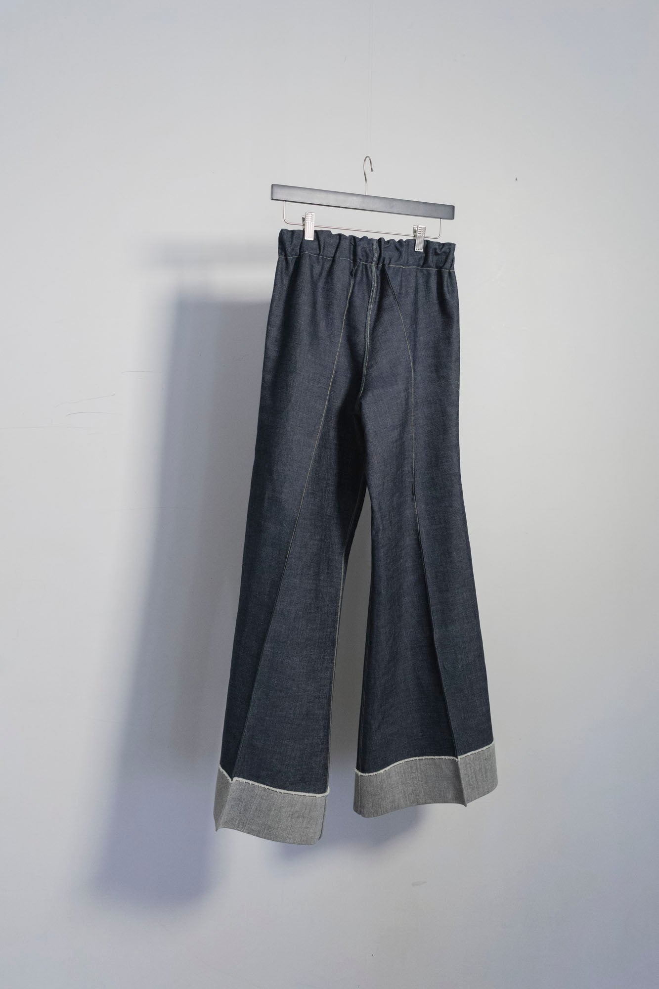 Pierrot Flared Trouser in Denim