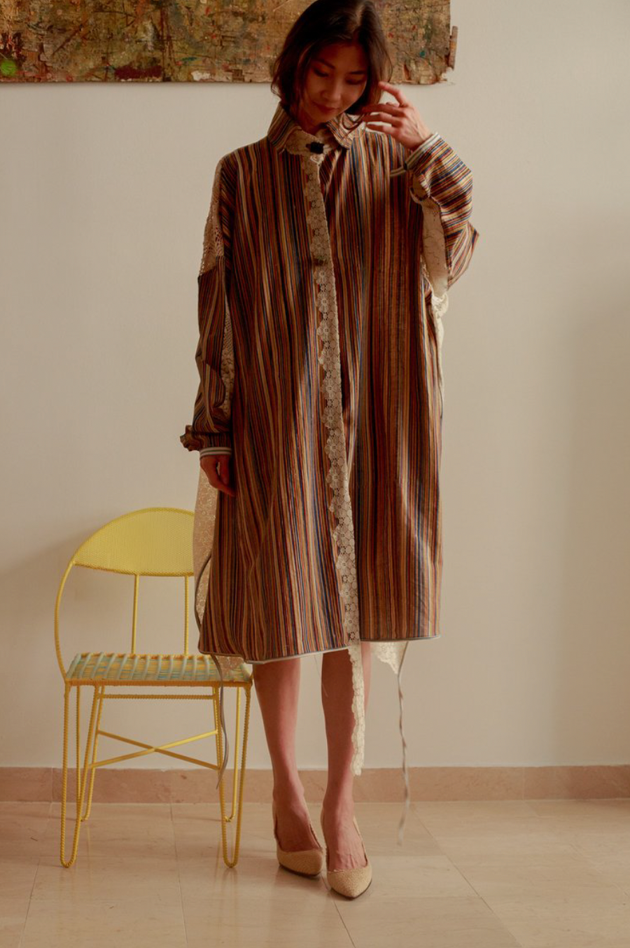 Patchwork Oversized Oxford