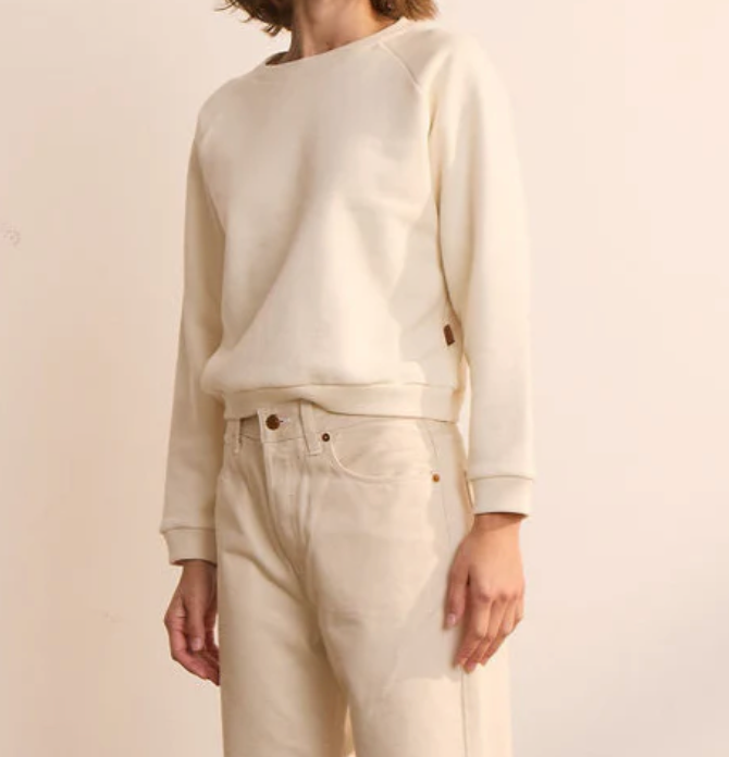 The Daily Sweatshirt - Natural White