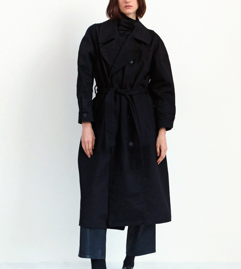 Denim Car Coat
