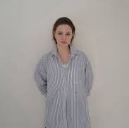 2ND / Oversized NW logo shirt (Stripe)