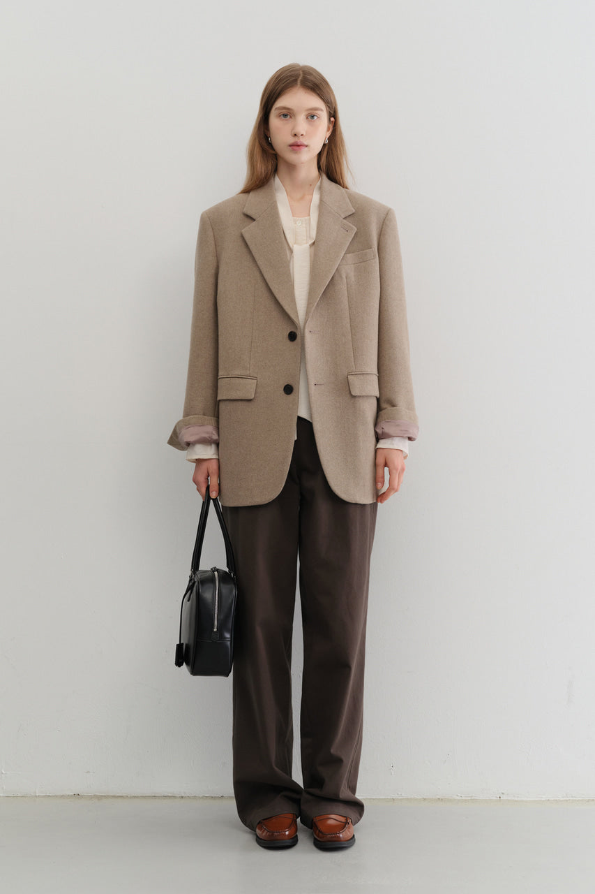 Tailored Wool Blazer