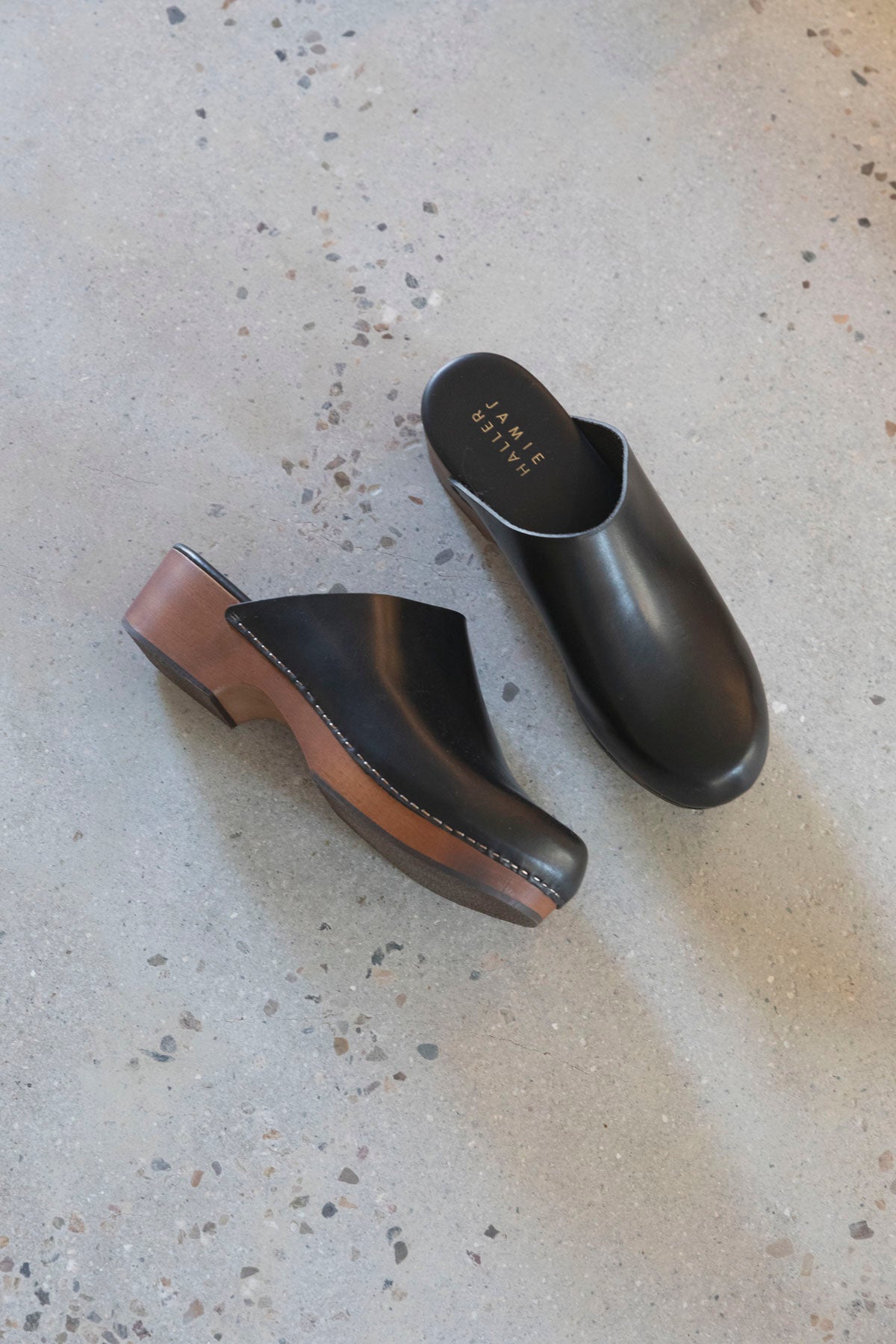 Leather Clog