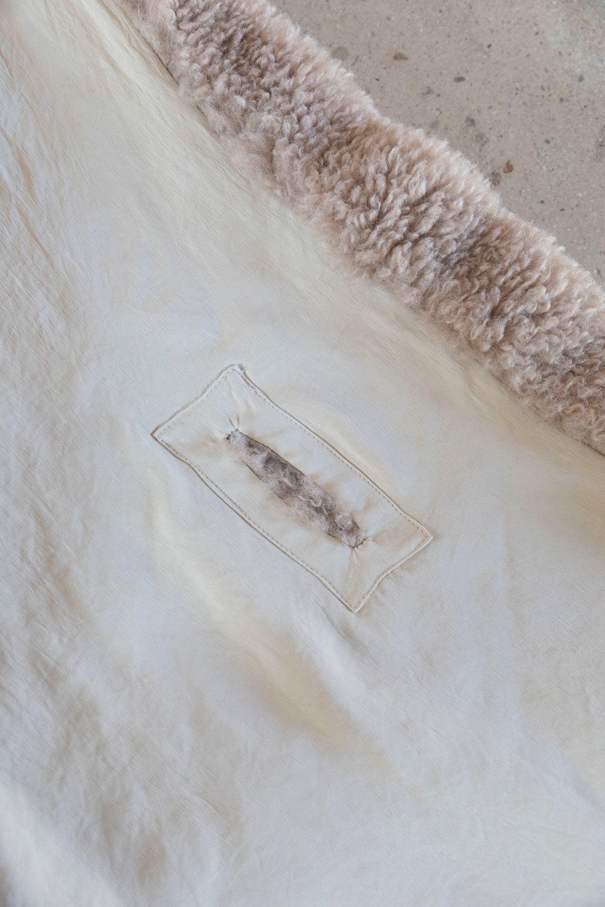 Shearling Shawl