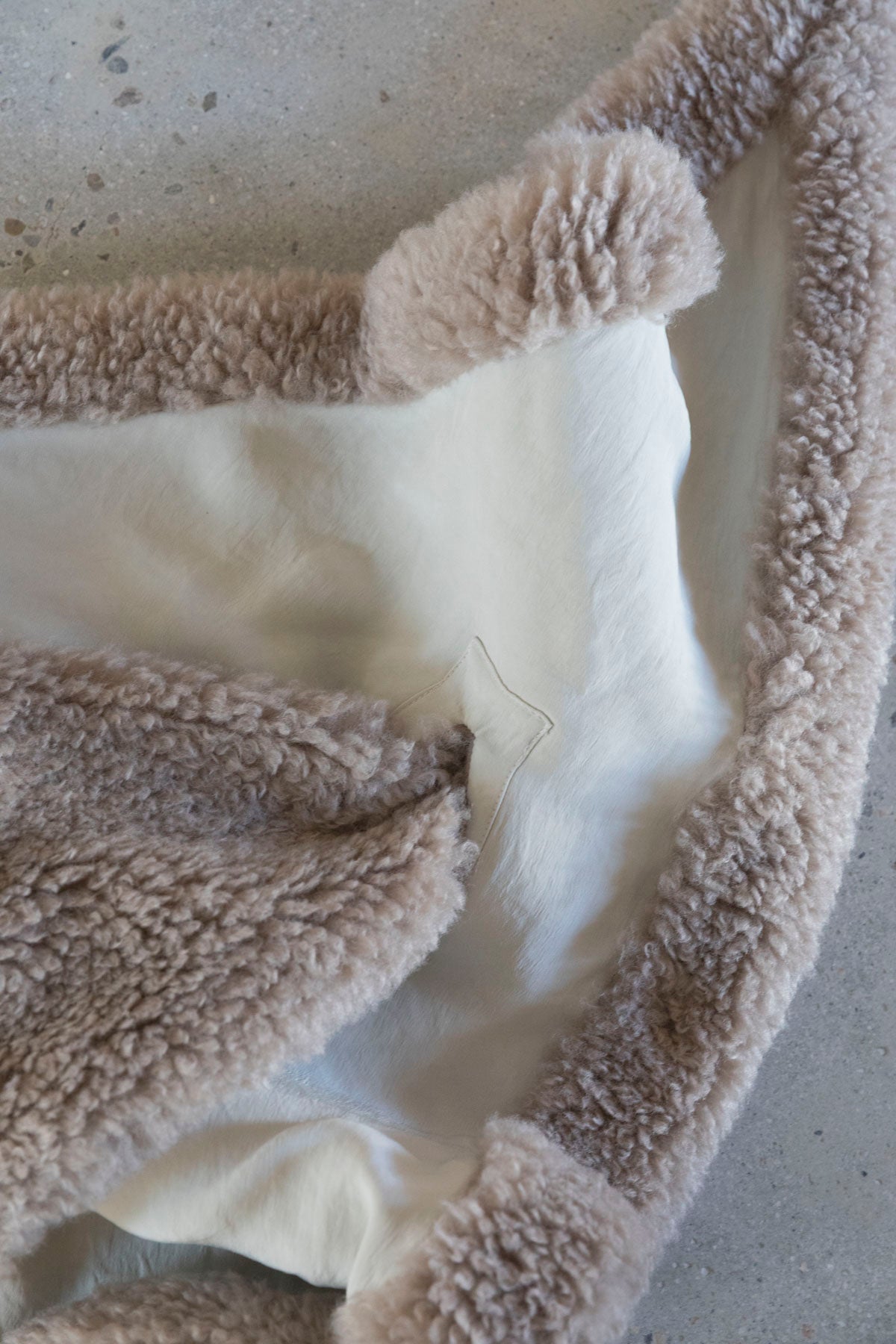 Shearling Shawl