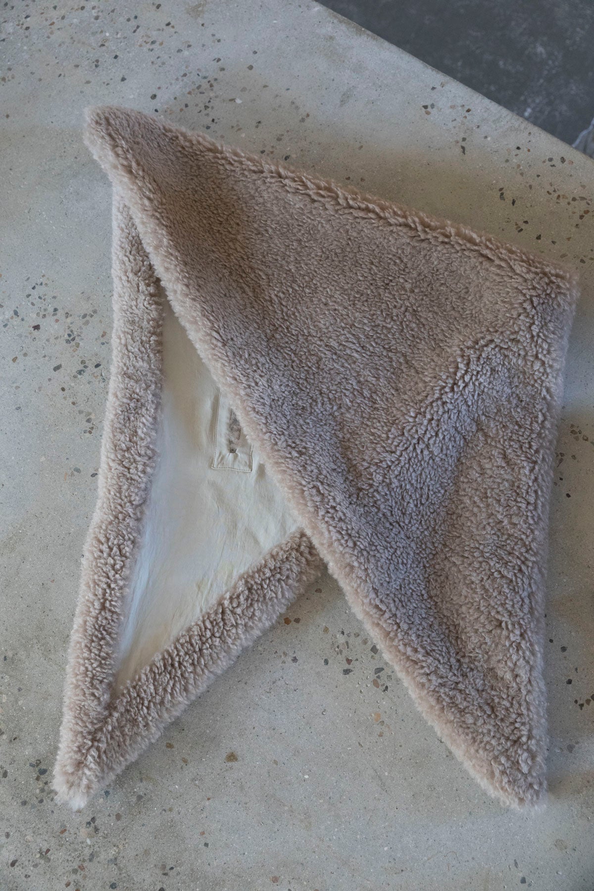 Shearling Shawl