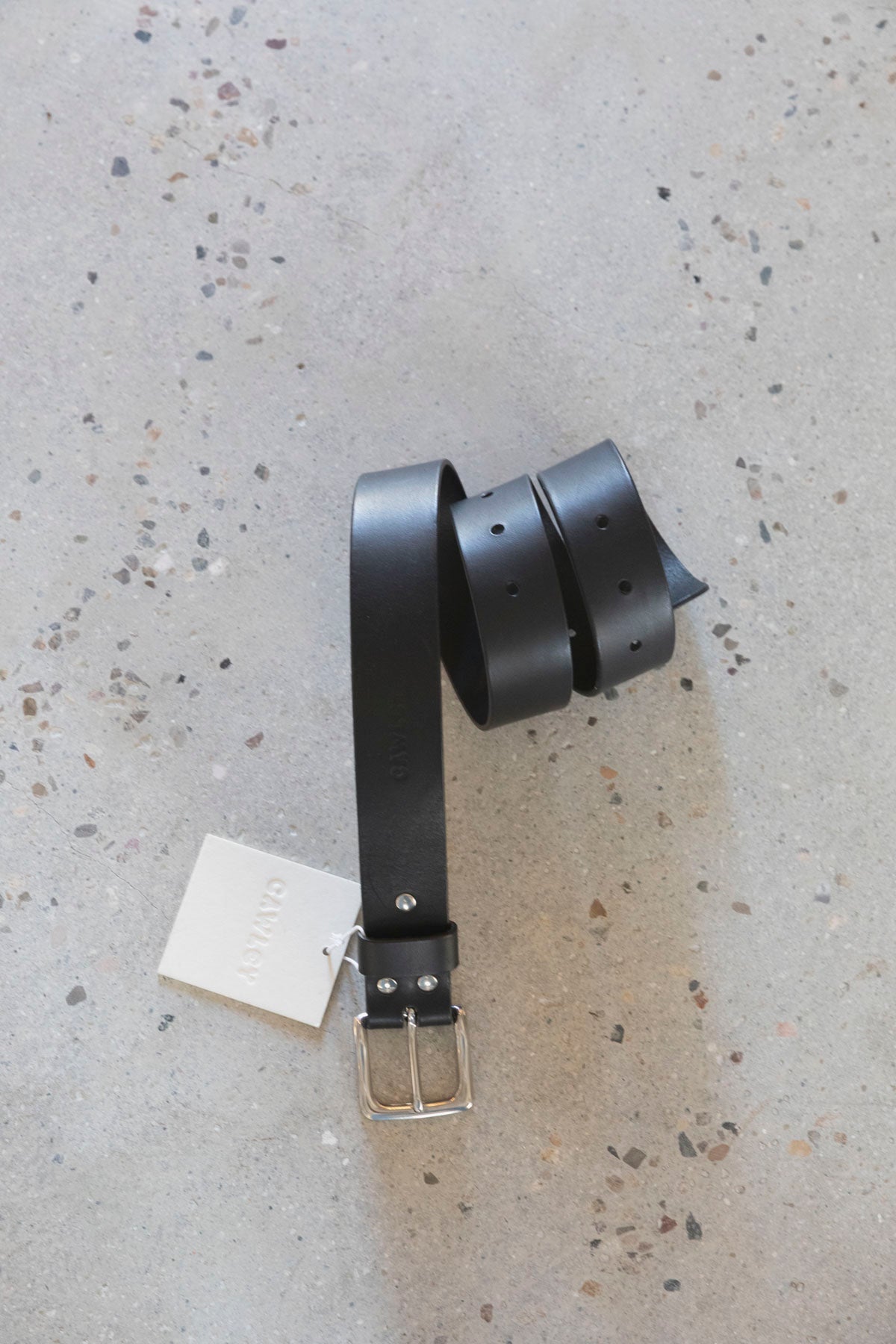 Thin Leather Belt