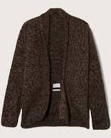Hand-Knit Cocoon Cardigan Sweater